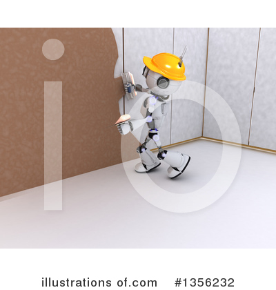 Royalty-Free (RF) Robot Clipart Illustration by KJ Pargeter - Stock Sample #1356232