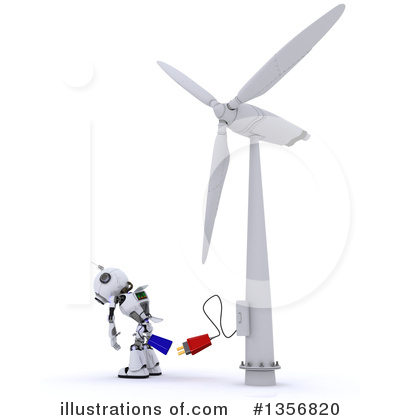 Windmill Clipart #1356820 by KJ Pargeter