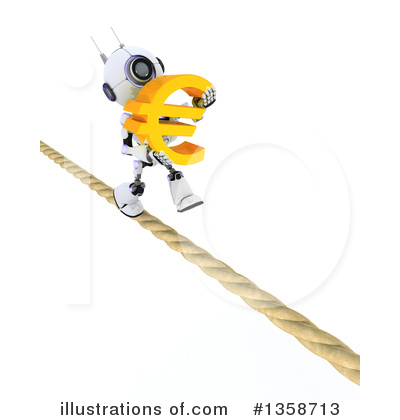 Royalty-Free (RF) Robot Clipart Illustration by KJ Pargeter - Stock Sample #1358713