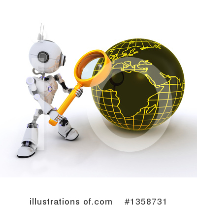 Globe Clipart #1358731 by KJ Pargeter