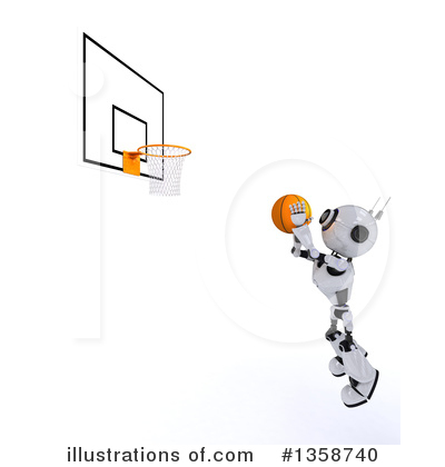 Basketball Clipart #1358740 by KJ Pargeter