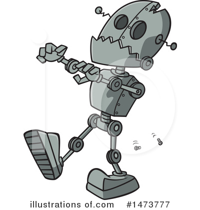 Robotic Clipart #1473777 by toonaday
