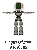 Robot Clipart #1670185 by Leo Blanchette