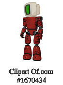 Robot Clipart #1670434 by Leo Blanchette