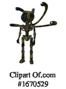 Robot Clipart #1670529 by Leo Blanchette