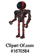 Robot Clipart #1670584 by Leo Blanchette