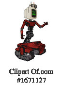 Robot Clipart #1671127 by Leo Blanchette