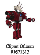 Robot Clipart #1671313 by Leo Blanchette