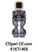 Robot Clipart #1671468 by Leo Blanchette
