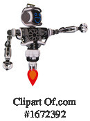 Robot Clipart #1672392 by Leo Blanchette