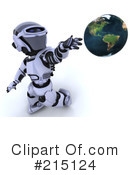 Robot Clipart #215124 by KJ Pargeter