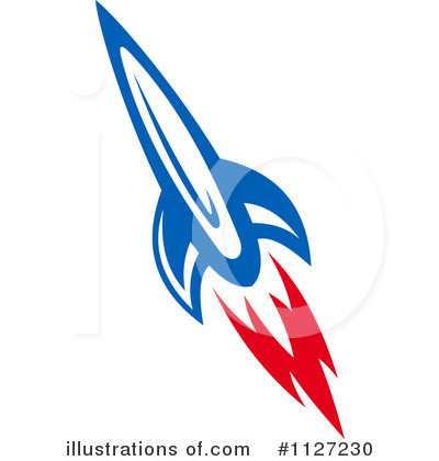Rocket Clipart #1127230 by Vector Tradition SM