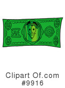 Rolled Money Clipart #9916 by Mascot Junction