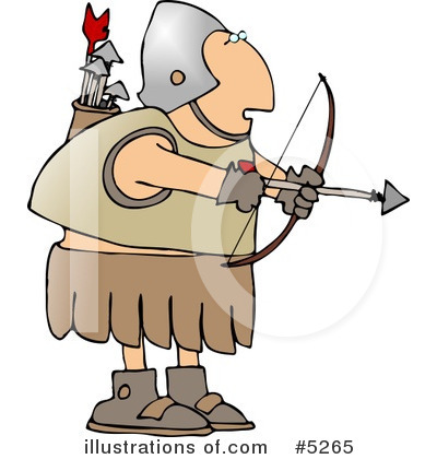 Royalty-Free (RF) Roman Soldiers Clipart Illustration by djart - Stock Sample #5265