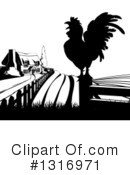 Rooster Clipart #1316971 by AtStockIllustration