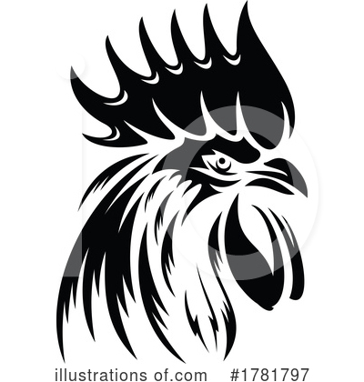 Royalty-Free (RF) Rooster Clipart Illustration by Vector Tradition SM - Stock Sample #1781797
