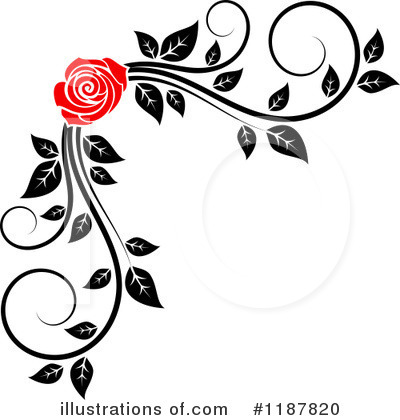 Roses Clipart #1187820 by Vector Tradition SM