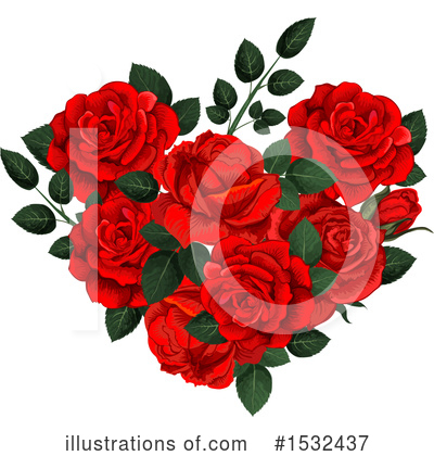 Roses Clipart #1532437 by Vector Tradition SM