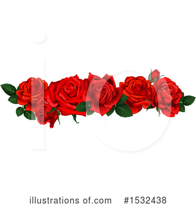 Roses Clipart #1532438 by Vector Tradition SM