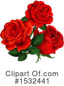 Rose Clipart #1532441 by Vector Tradition SM