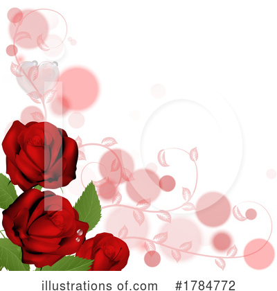 Red Rose Clipart #1784772 by AtStockIllustration