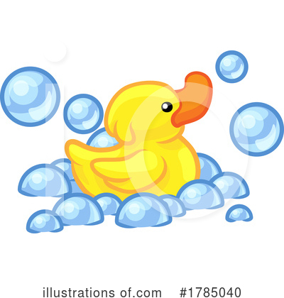 Rubber Ducky Clipart #1785040 by AtStockIllustration