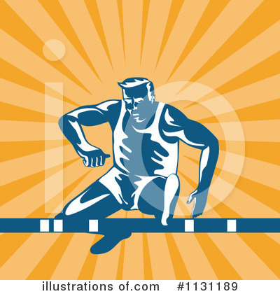 Hurdle Clipart #1131189 by patrimonio