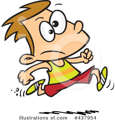 Running Track Clipart #1170480 - Illustration by stockillustrations