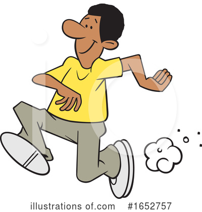 Royalty-Free (RF) Running Clipart Illustration by Johnny Sajem - Stock Sample #1652757