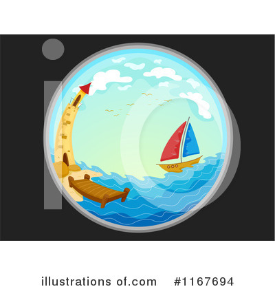 Lighthouse Clipart #1167694 by BNP Design Studio