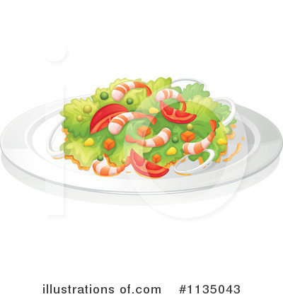 Salad Clipart #1135043 - Illustration by Graphics RF