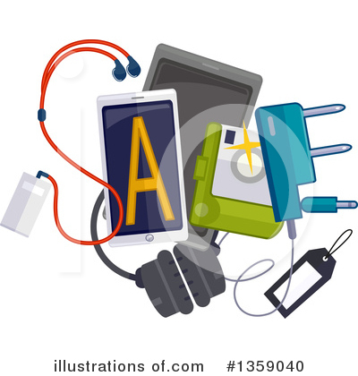 Gadgets Clipart #1359040 by BNP Design Studio