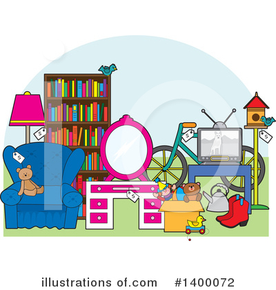 Books Clipart #1400072 by Maria Bell