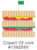Sandwich Clipart #1392560 by BNP Design Studio