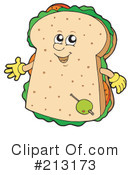 Sandwich Clipart #213173 by visekart