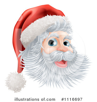 Santa Hat Clipart #1116697 by AtStockIllustration