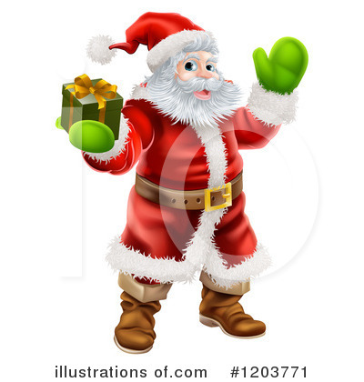 Christmas Gifts Clipart #1203771 by AtStockIllustration