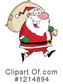 Santa Clipart #1214894 by Hit Toon