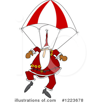 Royalty-Free (RF) Santa Clipart Illustration by djart - Stock Sample #1223678