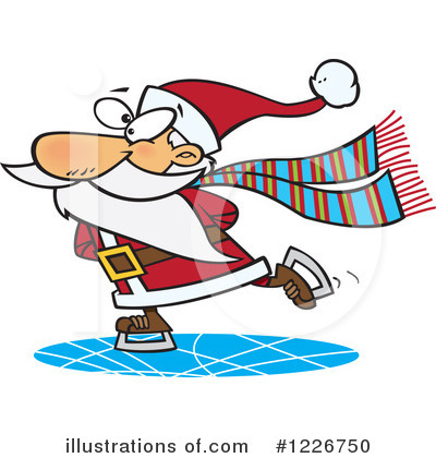 Skating Clipart #1226750 by toonaday