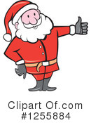 Santa Clipart #1255884 by patrimonio