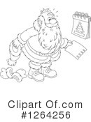 Santa Clipart #1264256 by Alex Bannykh