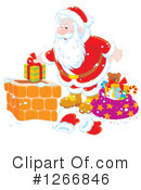 Santa Clipart #1266846 by Alex Bannykh