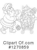 Santa Clipart #1270859 by Alex Bannykh