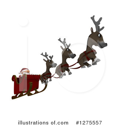 Royalty-Free (RF) Santa Clipart Illustration by KJ Pargeter - Stock Sample #1275557