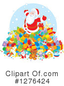 Santa Clipart #1276424 by Alex Bannykh