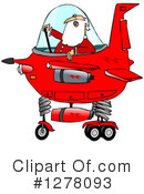 Santa Clipart #1278093 by djart