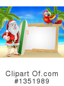 Santa Clipart #1351989 by AtStockIllustration