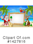 Santa Clipart #1427816 by AtStockIllustration