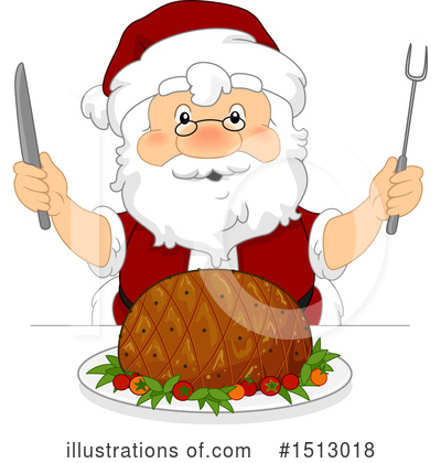 Royalty-Free (RF) Santa Clipart Illustration by BNP Design Studio - Stock Sample #1513018